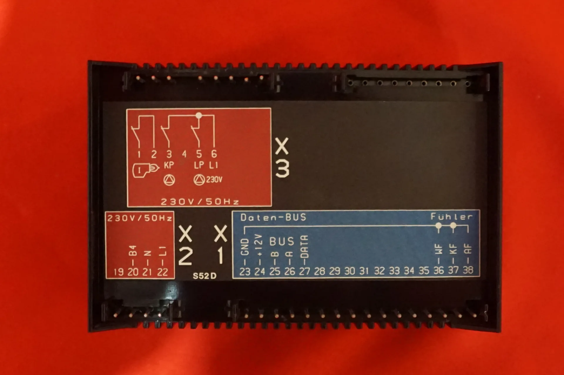 Sieger / EBV S 52D Kesselregelung ( Gamma 2 B )