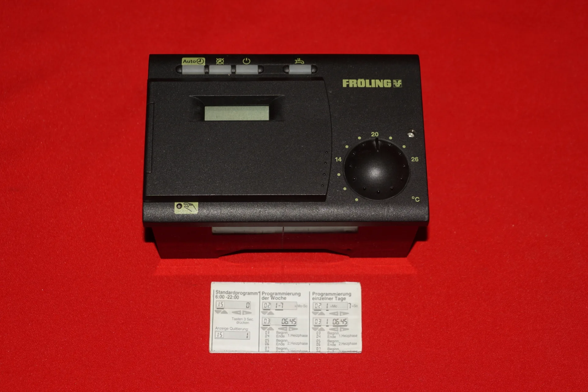 Siemens / Landis & Gyr RVP 54.130 Kesselregelung / Fröling KW-M  /