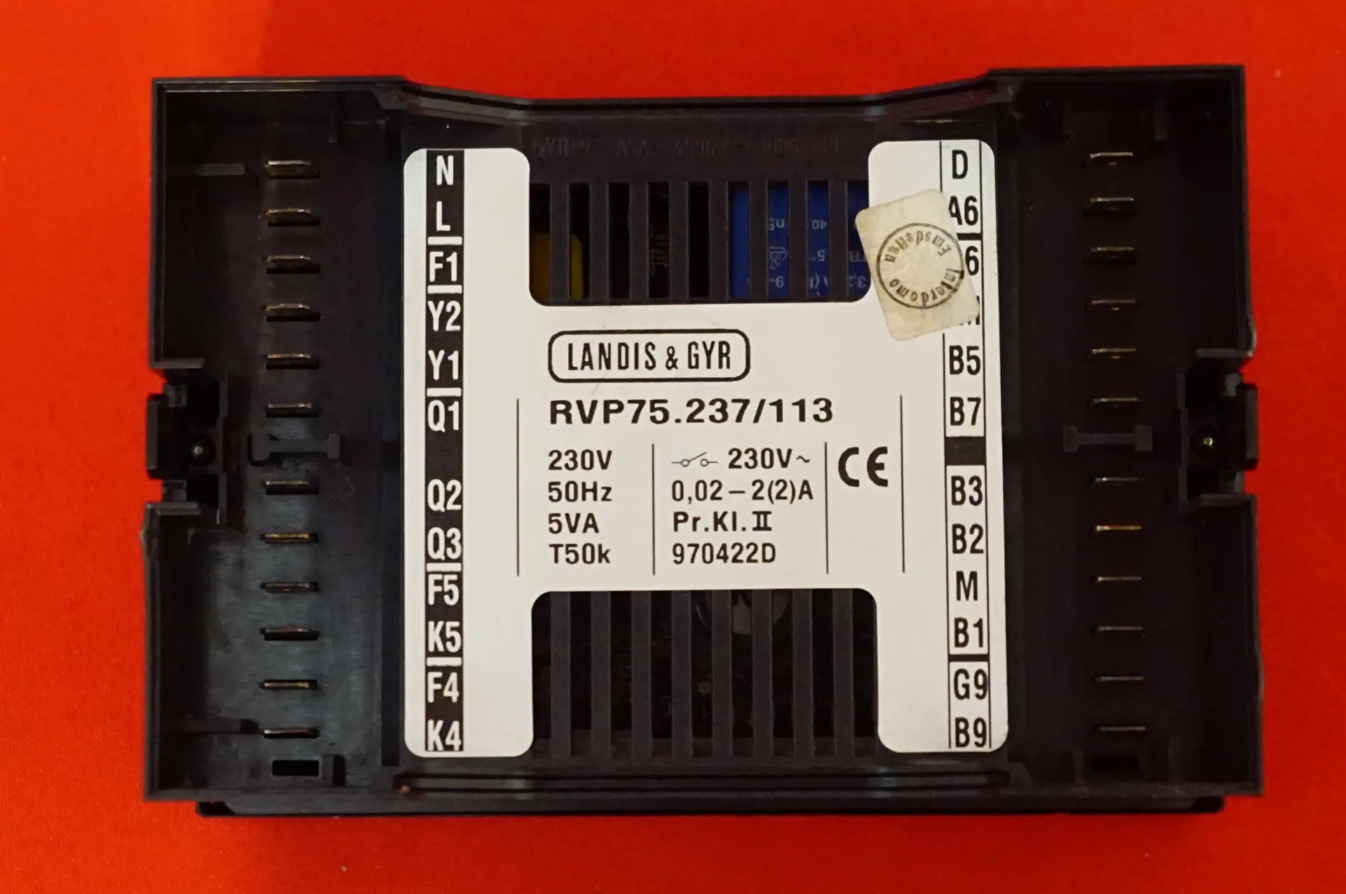 Siemens / Landis & Gyr RVP 75.237/113 Schäfer Domotronic