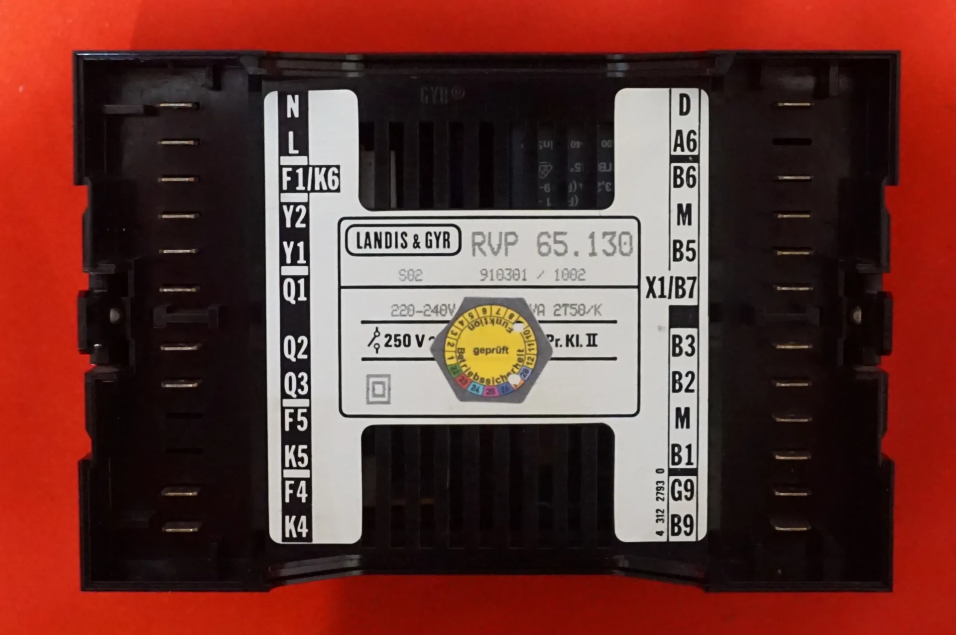Siemens / Landis & Gyr Sieger RVP 65.130 Siegermatic S 27 BE