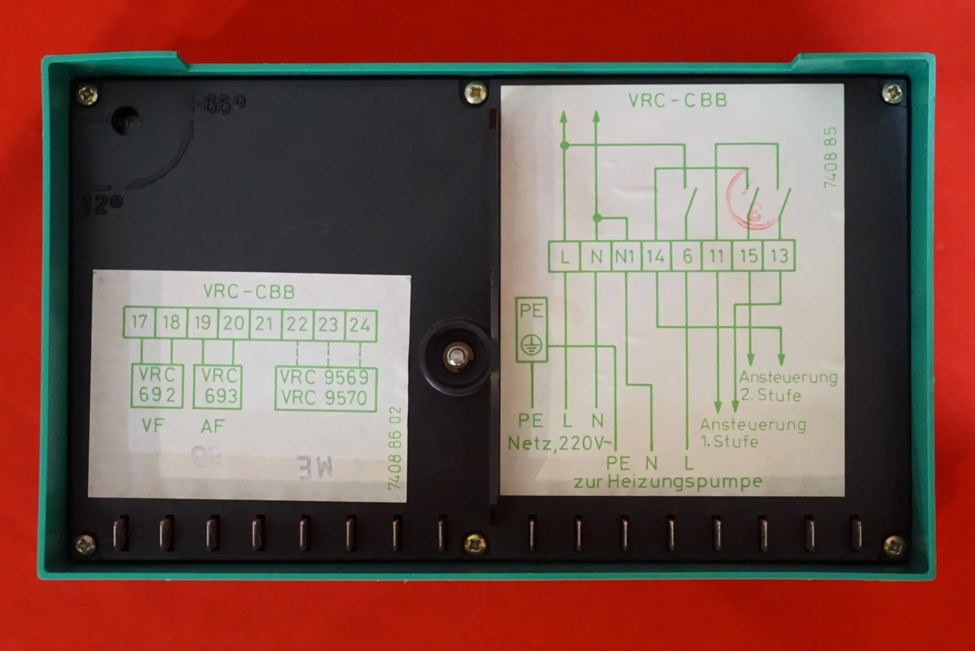 Vaillant VRC – CBB Heizungsregler analog