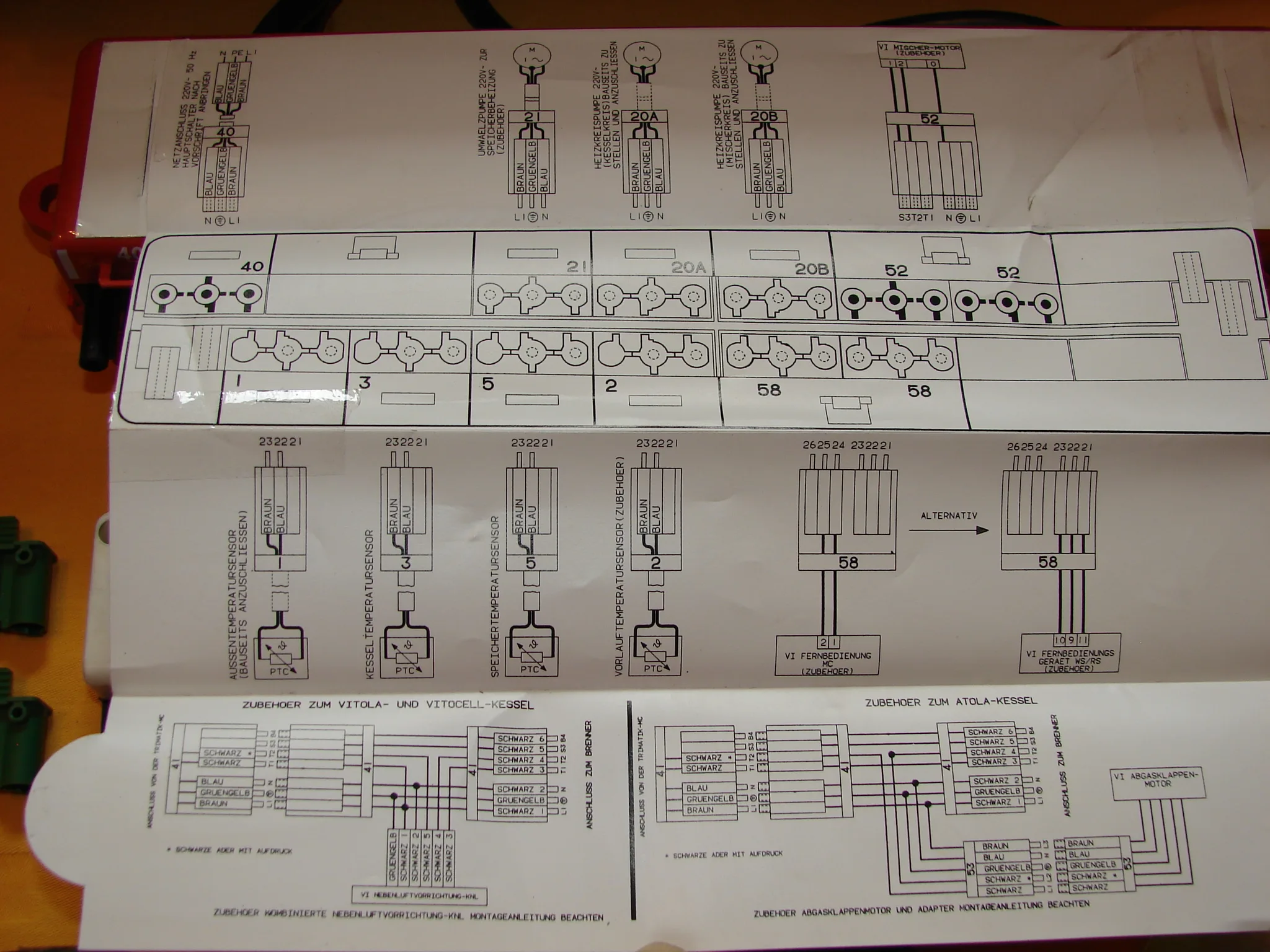 Viessmann Trimatik MC 7410065 – A Kesselregelung