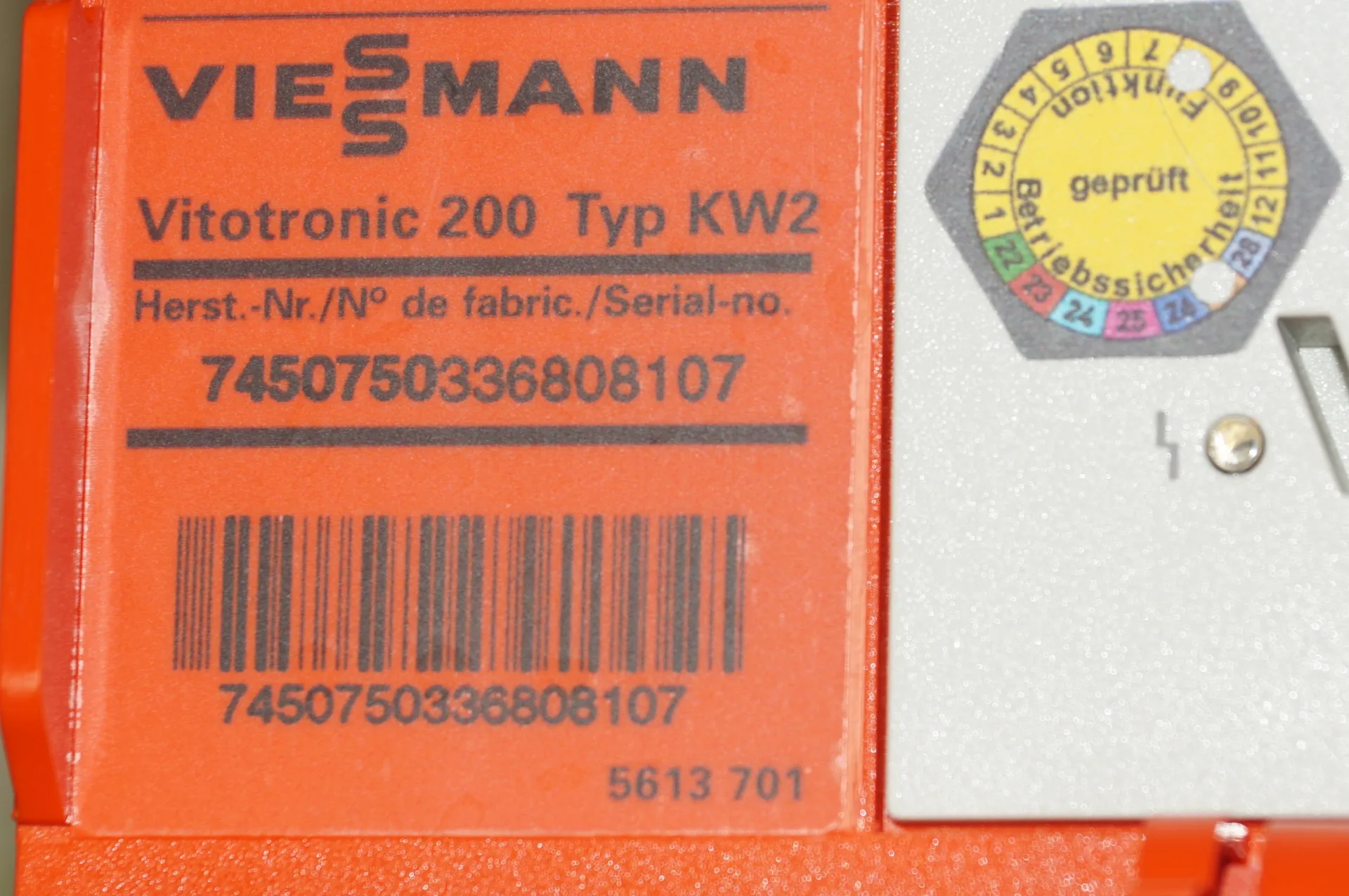 Viessmann Vitotronic 200 KW2 Kesselregelung