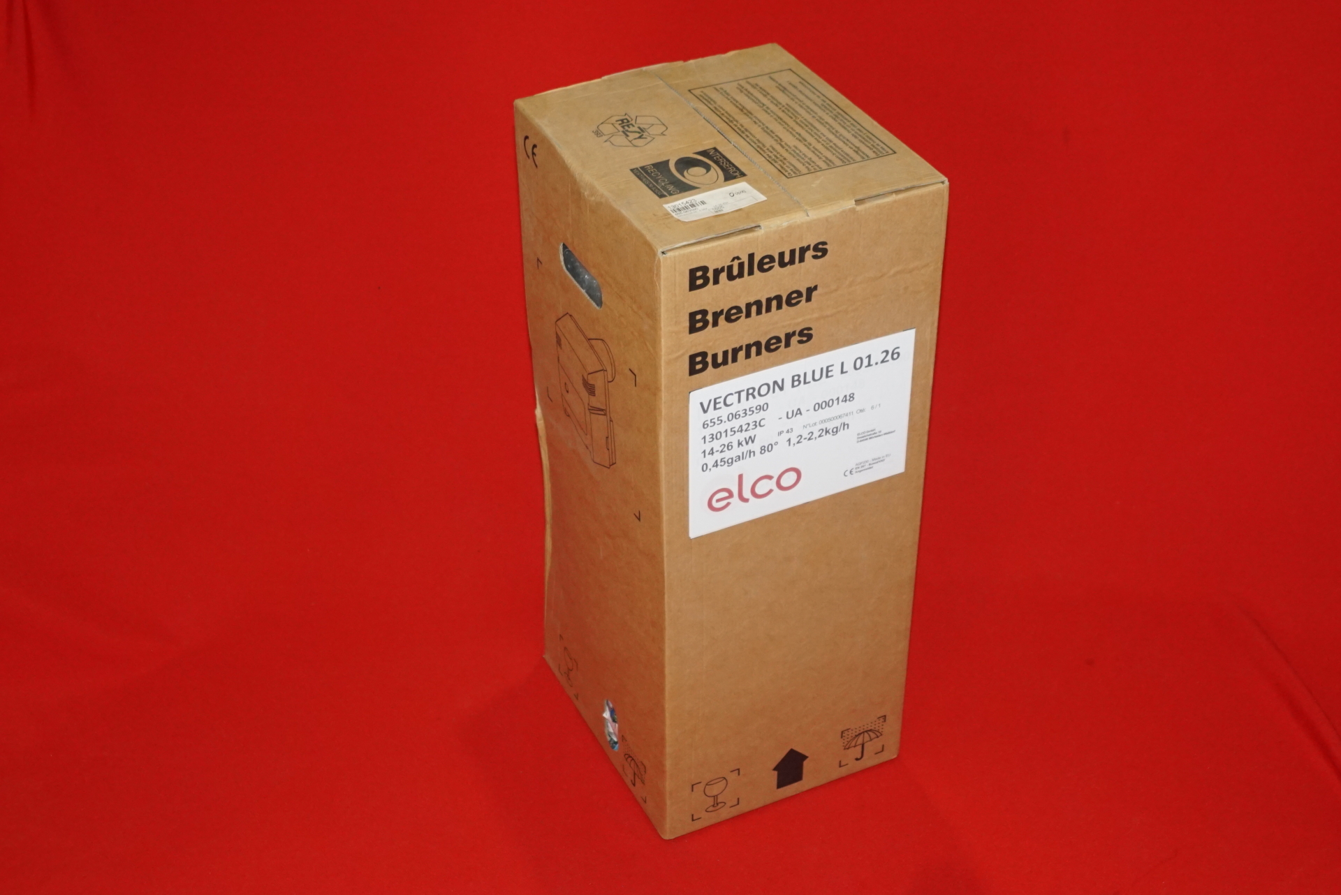 Elco Ölbrenner, Blaubrenner VECTRON BLUE L 01.26  14-26kw
