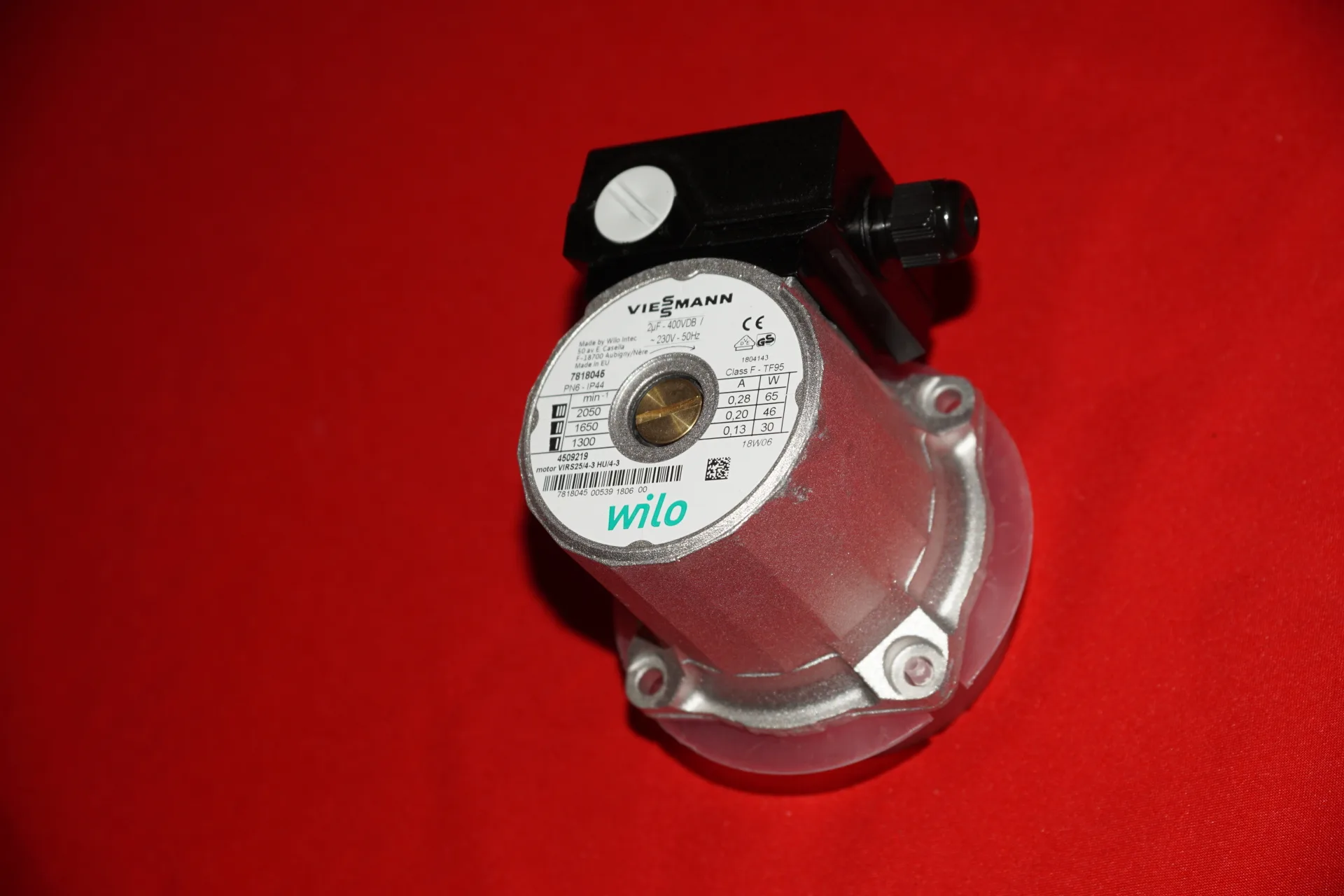 Wilo Heizungspumpe VIRS 25/4-3 HU4/3  NEU + OVP  Viessmann