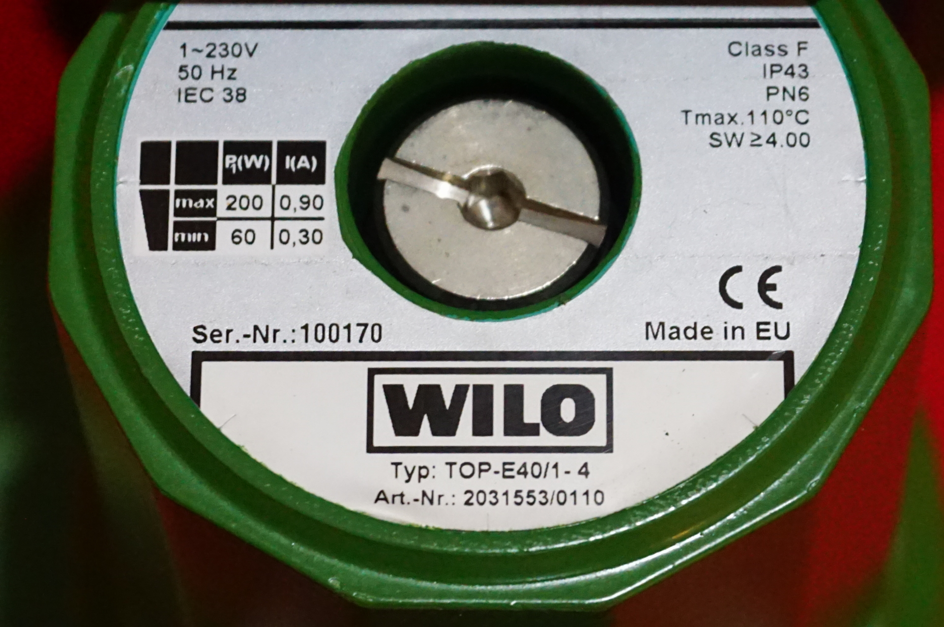 Wilo TOP E40/1-4 Heizkreispumpe  NEU UND UNBENUTZT
