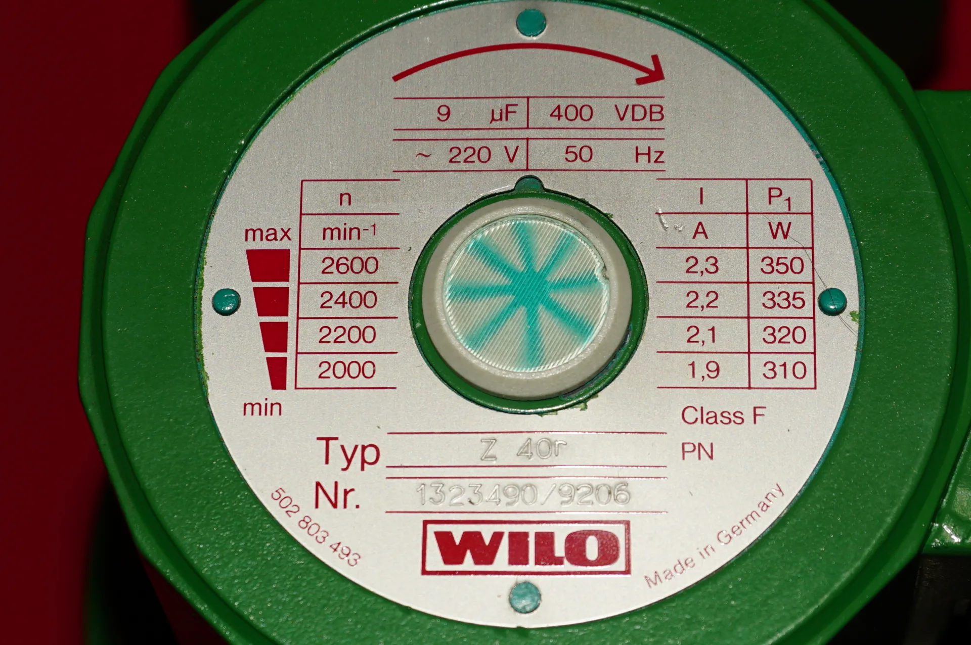 Wilo TOP Z 40r Heizkreispumpe 400/230V UNBENUTZT