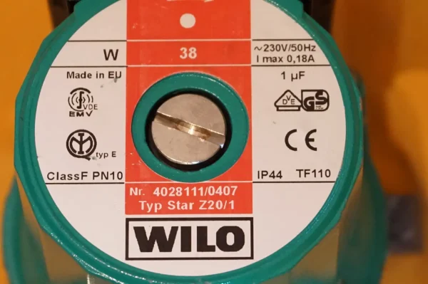 Wilo Zirkulationspumpe Star Z20/1 – Bild 4