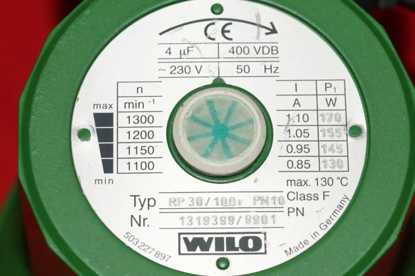 Wilo Heizungspumpe RS 30/100r – Bild 4