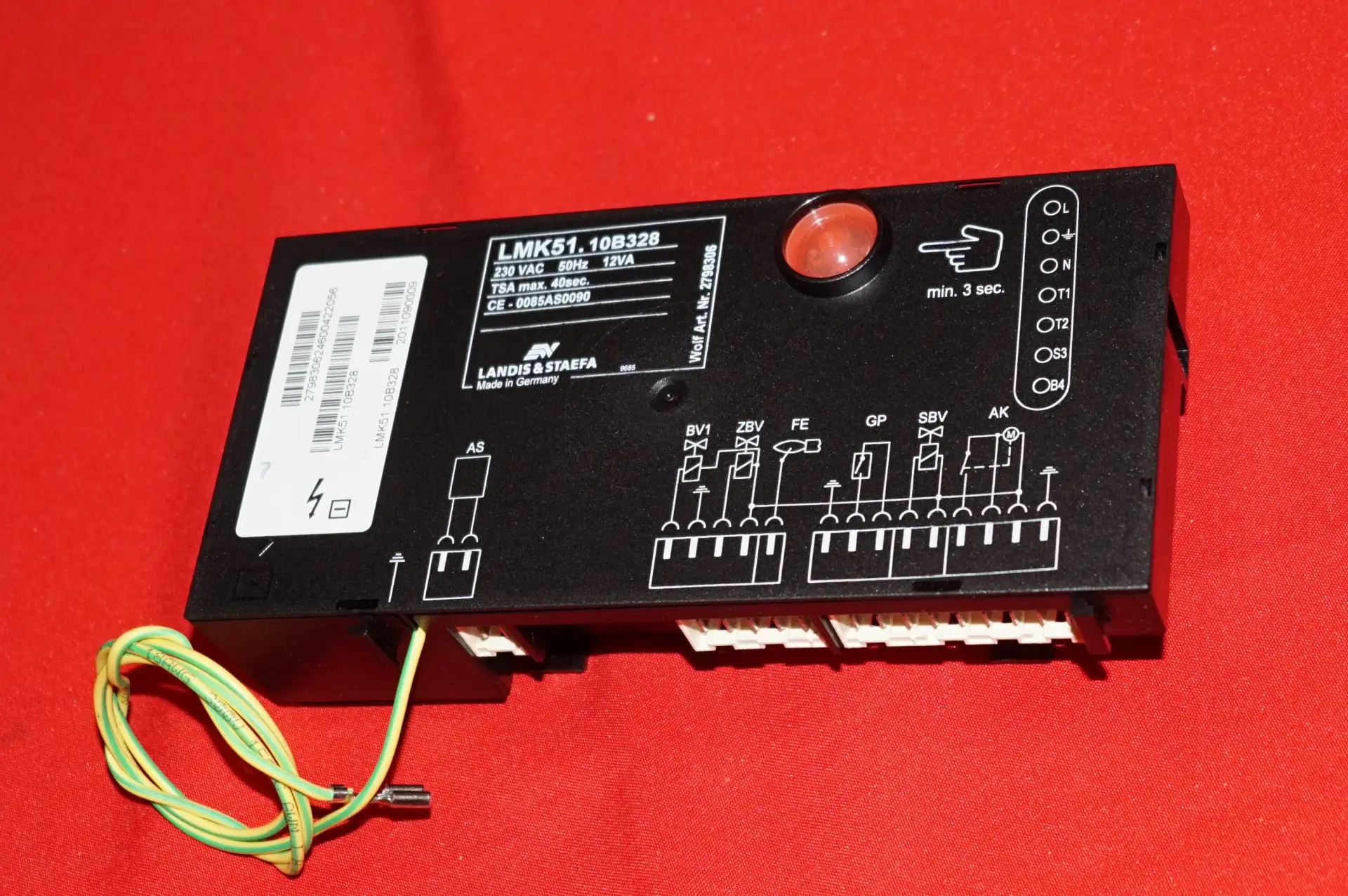 Landis & Staefa LMK 51 Gasfeuerungsautomat Wolf