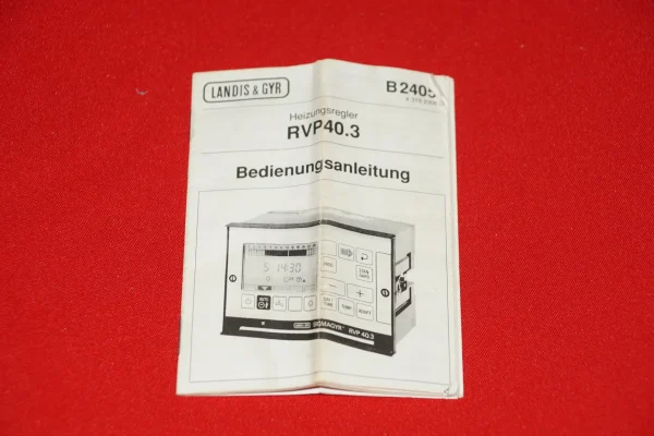 Landis & Gyr RVP40.3 Kesselregelung Siemens – Bild 11