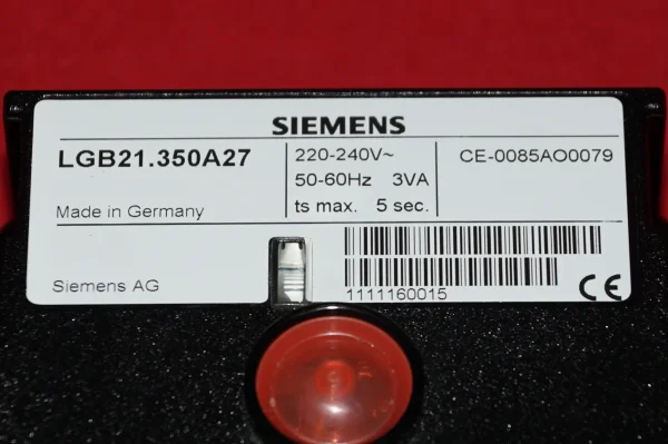 Landis & Gyr Siemens Gasfeuerungsautomat LGB 21 – Bild 3