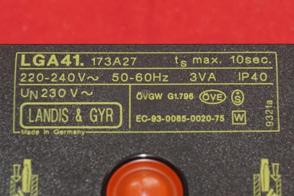 Landis & Gyr Siemens Gas - Feuerungsautomat LGA 41 – Bild 3