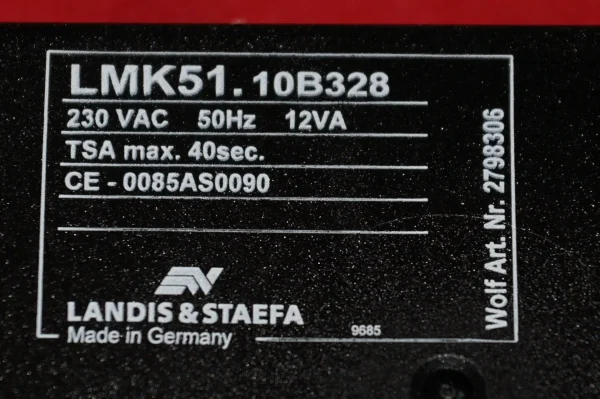 Landis & Staefa LMK 51 Gasfeuerungsautomat Wolf – Bild 2