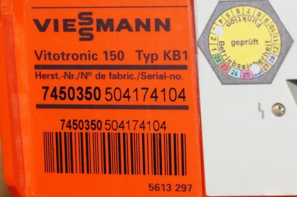 Viessmann Vitotronic 150 KB1 7187084 Heizungssteuerung Kesselregelung – Bild 4