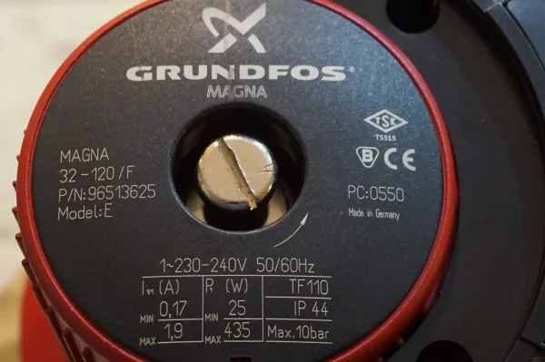 Grundfos Magna 32-120F Heizungspumpe – Bild 7