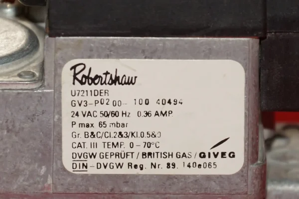 Robertshaw Gaskombiregler U7211DER – Bild 6