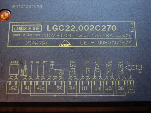 Landis & Staefa LGC22.002C270 / 271 Gasfeuerungsautomat – Bild 3
