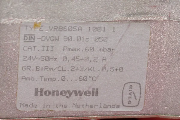 Honeywell Gaskombiregler VR8605A Resideo – Bild 4