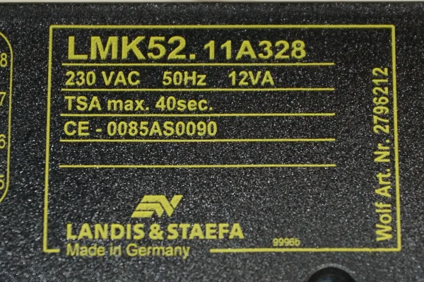 Landis & Staefa LMK 52 Gasfeuerungsautomat Wolf – Bild 2