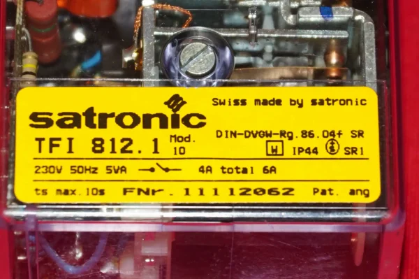 Satronic / Resideo Feuerungsautomat TFI 812.1 Mod. 10 – Bild 3