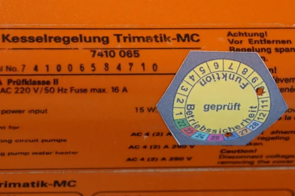 Viessmann Trimatik MC 7410065 - A Kesselregelung – Bild 4