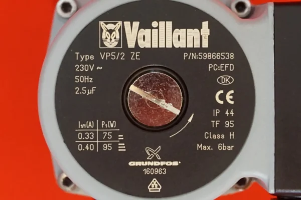Grundfos Vaillant VP5/2 Heizungspumpe VC/VCW – Bild 5