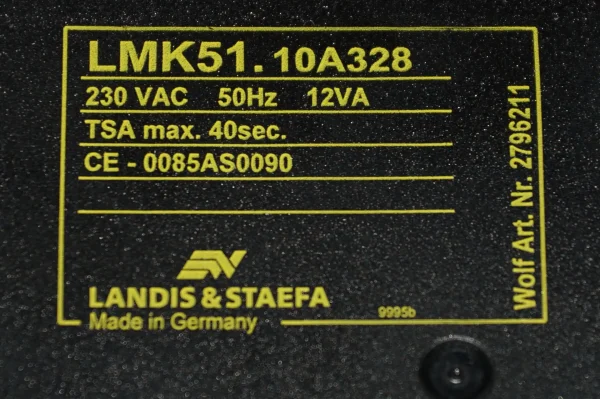 Landis & Staefa LMK 51 Gasfeuerungsautomat Wolf – Bild 2