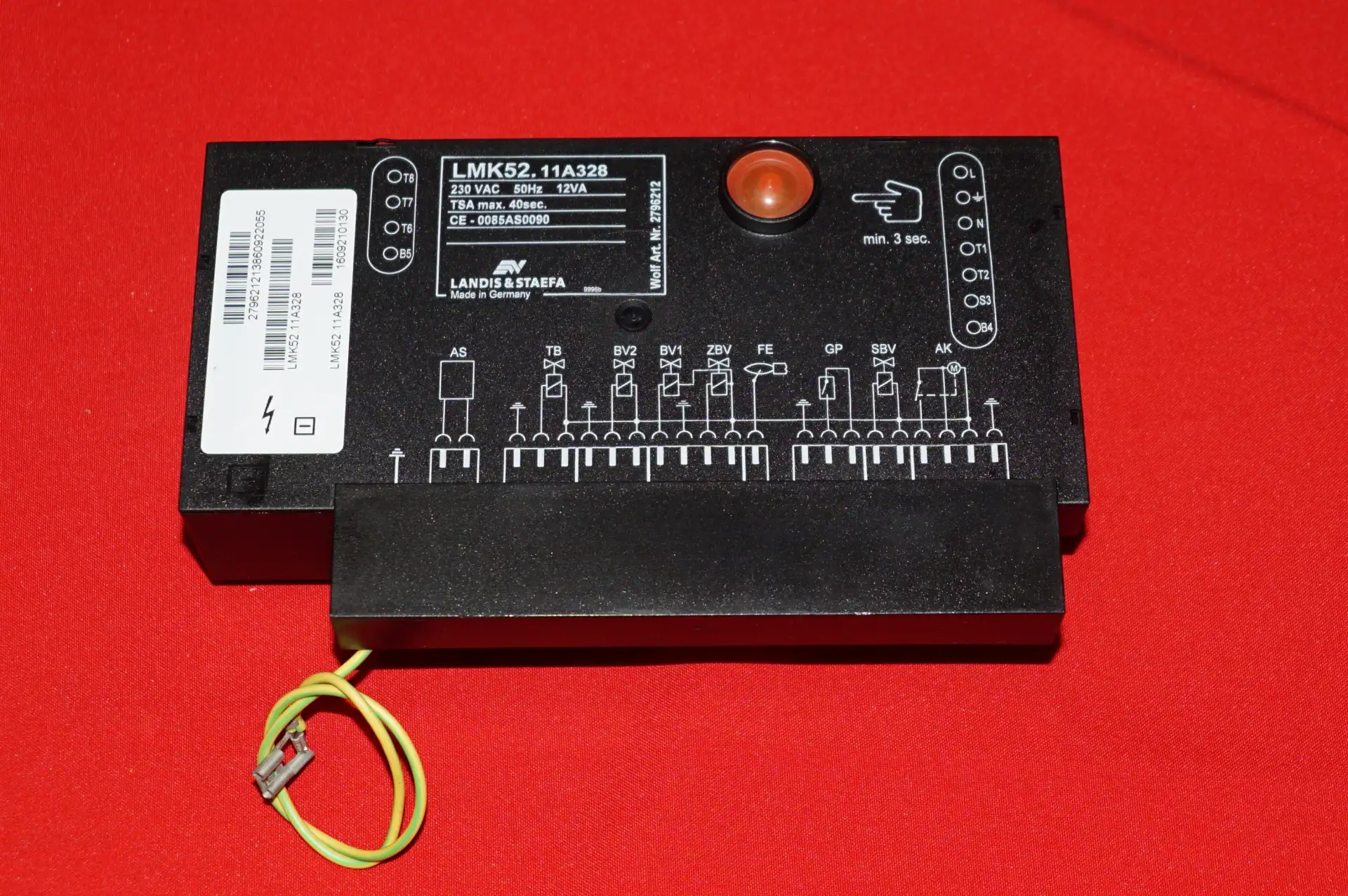 Landis & Staefa LMK 52. 11A328 Gasfeuerungsautomat