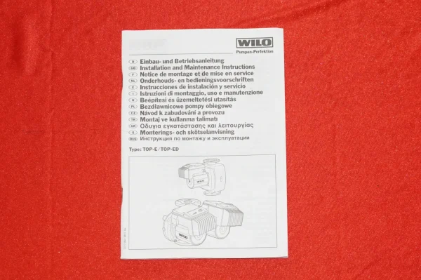 Wilo TOP E65/1-10 Heizkreispumpe UNBENUTZTER NEUZUSTAND – Bild 15