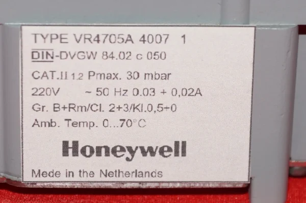 Honeywell Gaskombiregler VR4705A UNBENUTZT – Bild 3