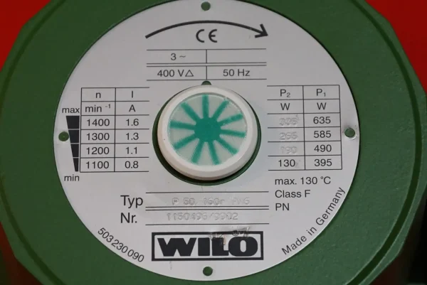 Wilo P 50/160r Heizkreispumpe UNBENUTZT – Bild 6