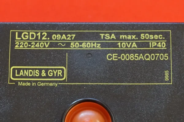 Landis & Gyr Siemens Gasfeuerungsautomat LGD 12. 09A27 + RVA33.00A27 – Bild 4
