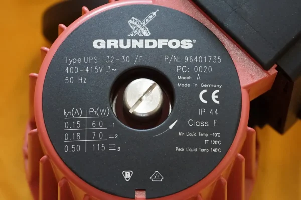 Grundfos UPS 32 - 30 F Heizungspumpe  UNBENUTZT – Bild 7