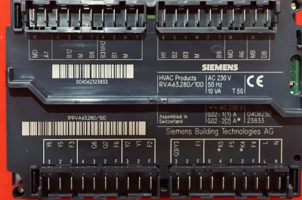 Siemens / Landis & Gyr RVA 63.280/100 Kesselregelung Brötje KMM – Bild 7