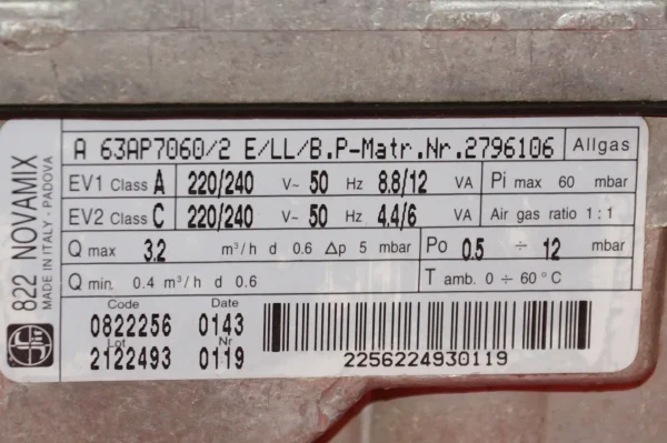 SIT Gaskombiregler Novamix 822  0822256 – Bild 4