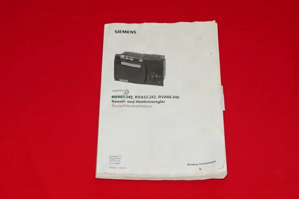 Siemens / Landis & Gyr RVA 63.242/109 Kesselregelung – Bild 12