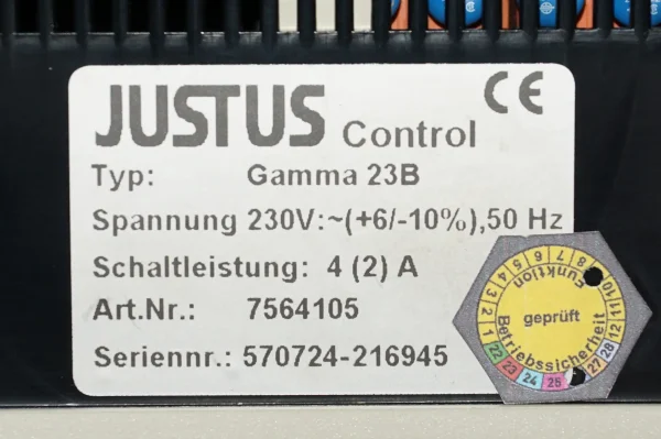 EBV / Justus Heizungsregelung Control Gamma 23B – Bild 7
