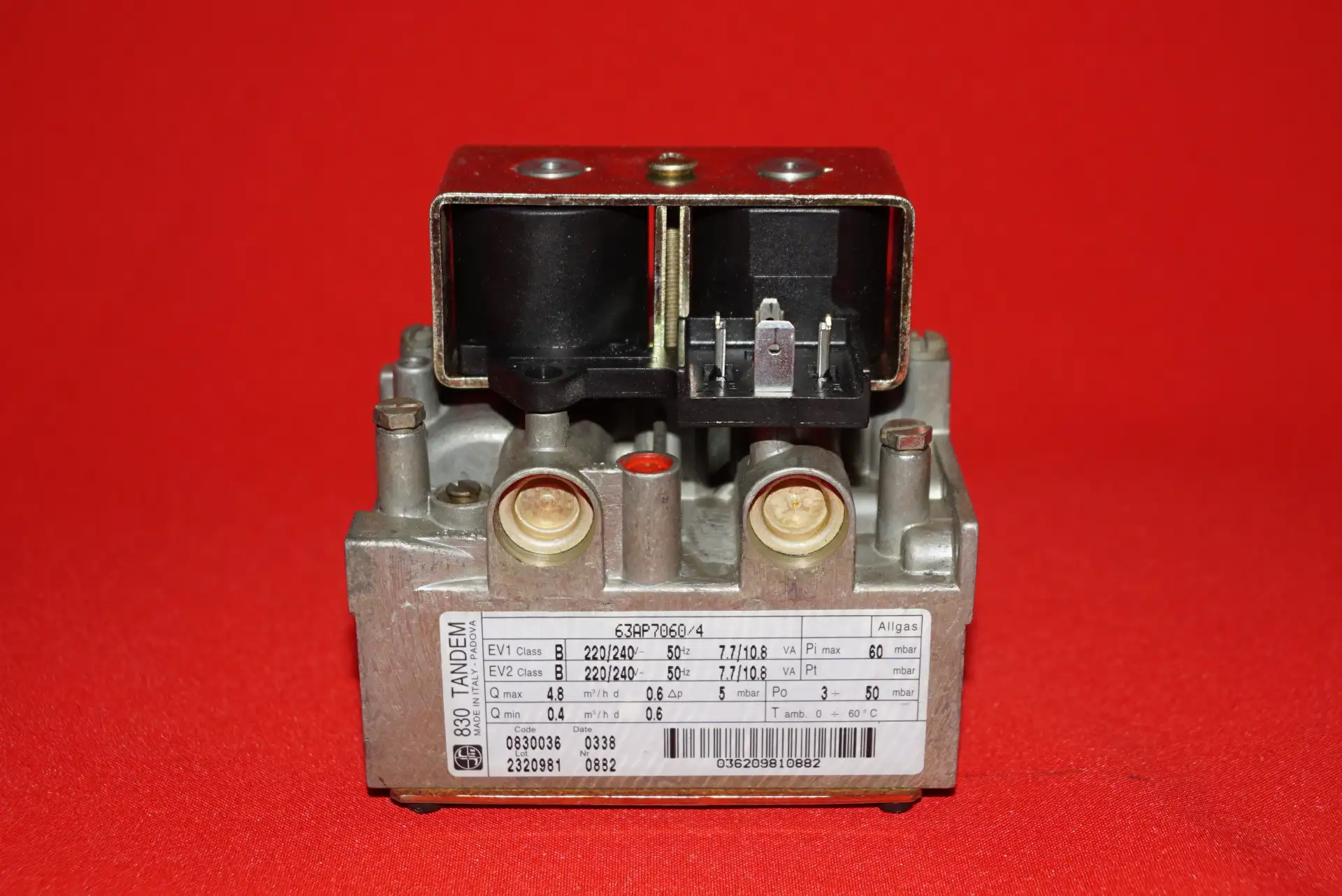 SIT Gaskombiregler Tandem 830 UNBENUTZT