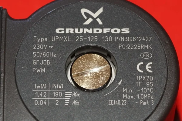 Grundfos UPMXL 25 - 125 130  Hocheffizienzpumpe UNBENUTZT – Bild 6