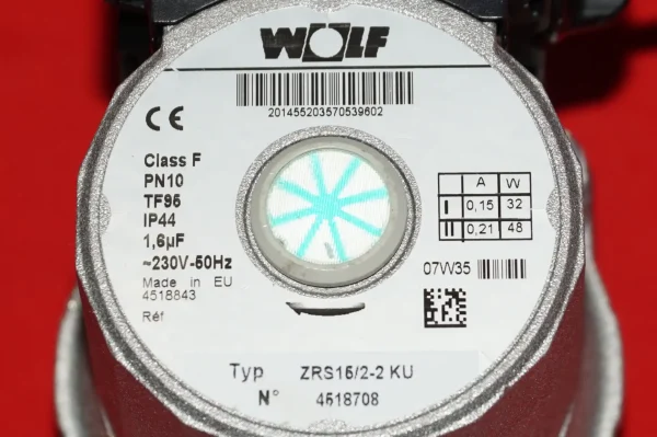 Wilo / Wolf Heizungspumpe ZRS15/2-2 KU – Bild 6