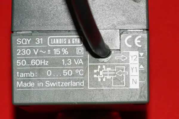 Landis & Gyr Mischermotor SQY31 Stellantrieb ( Siemens ) – Bild 6