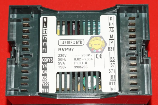 Landis & Gyr RVP 97 Digitaler Fernheizungsregler – Bild 9