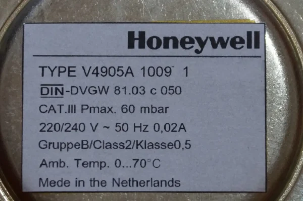 Honeywell Gaskombiregler V 4905A – Bild 5