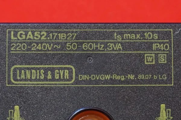 Landis & Gyr / Siemens Gasfeuerungsautomat LGA 52 – Bild 3
