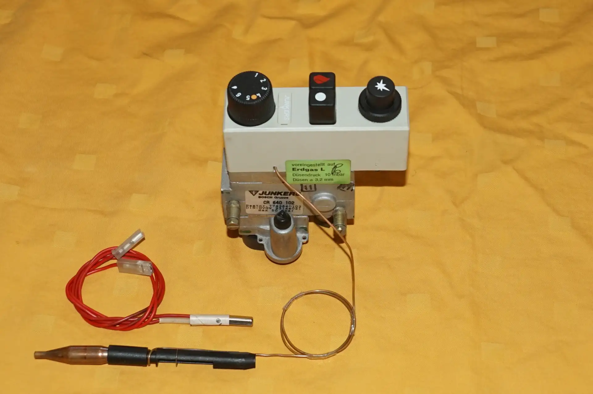 Junkers Gasregeleinheit / Gasthermostat CR 640  UNBENUTZT
